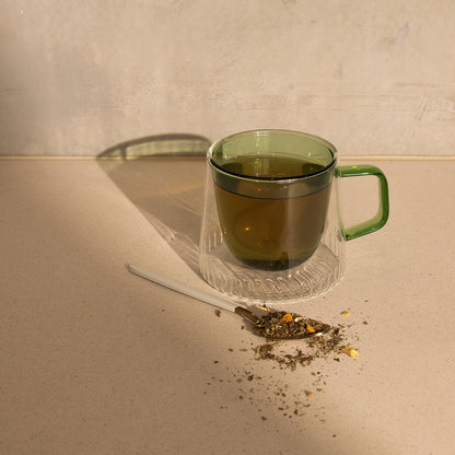 Natural caffeine tea for focus and stamina