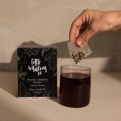 Black (Berry) Heart Tea – Antioxidant Berry Blend Australia