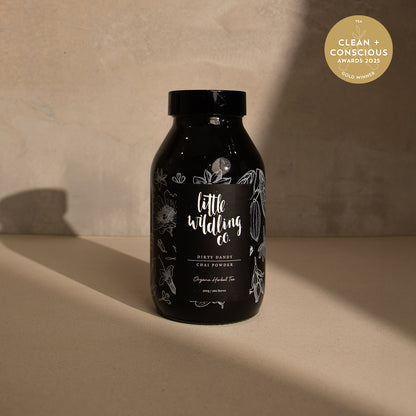 Dirty Dandy Chai award-winning organic dandelion chai