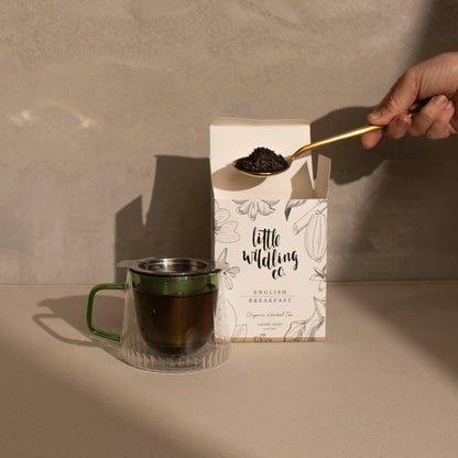 Strong black tea for morning energy