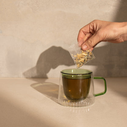 Organic beauty tea for clear skin from within