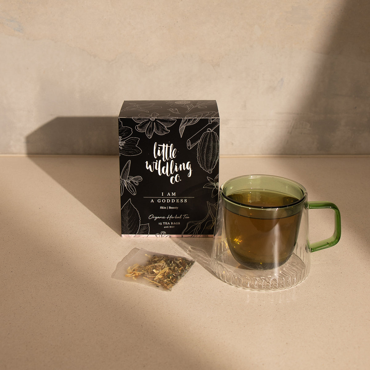 I Am A Goddess skin tea jar - Australian herbal blend