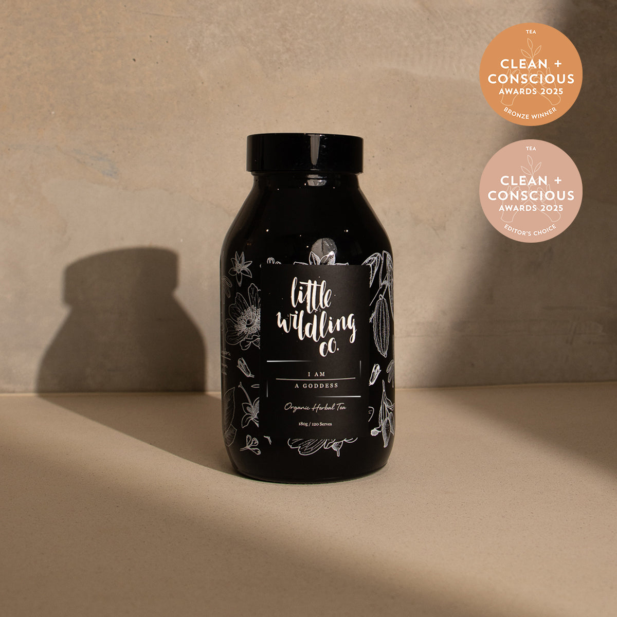 I Am A Goddess organic skin tea for clear complexion