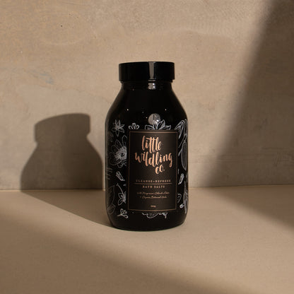 Bath Salts: Cleanse + Refresh