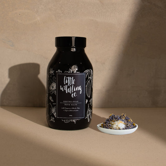 Bath Salts: Soothe + Soak
