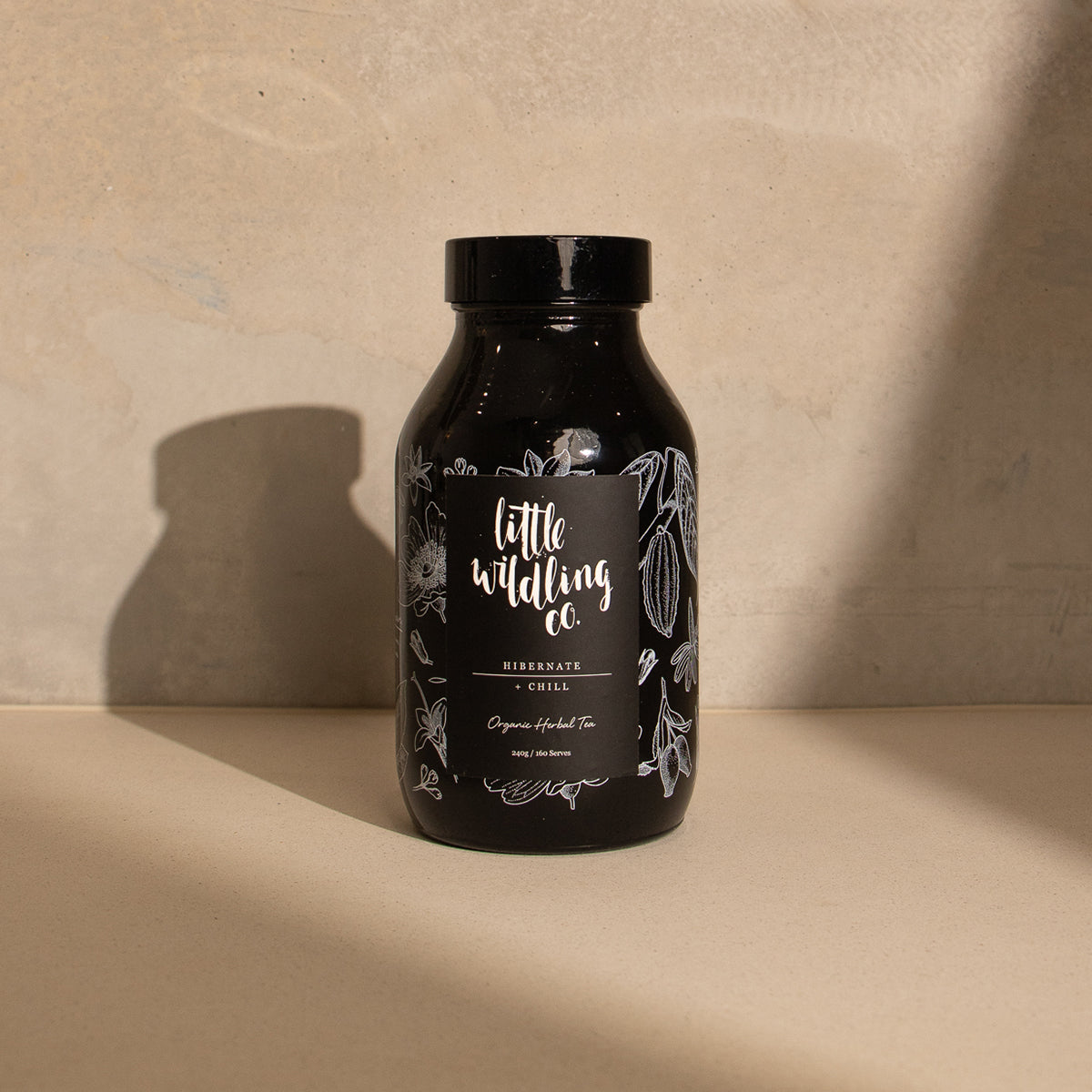 Hibernate + Chill sleep tea jar - Australian made