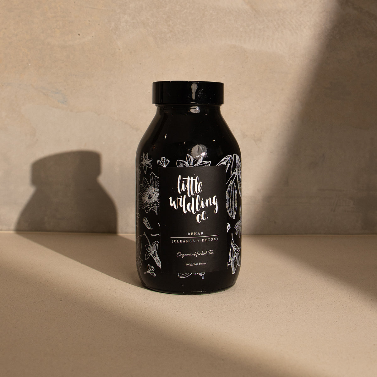 Rehab detox tea large jar - Australian herbal blend