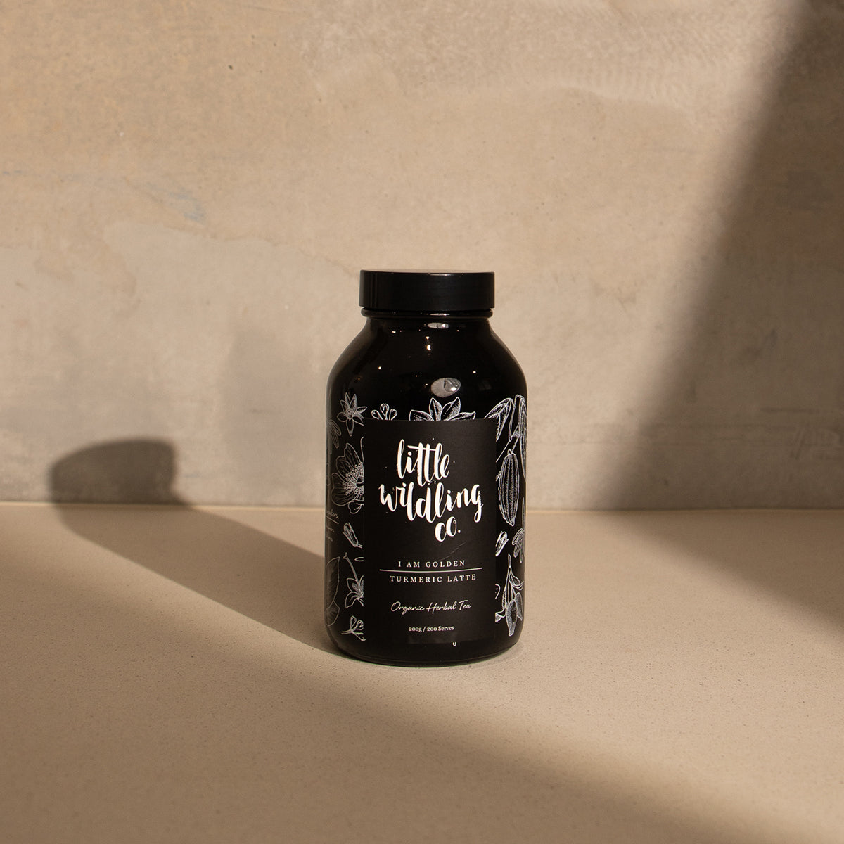 Golden milk turmeric wellness latte