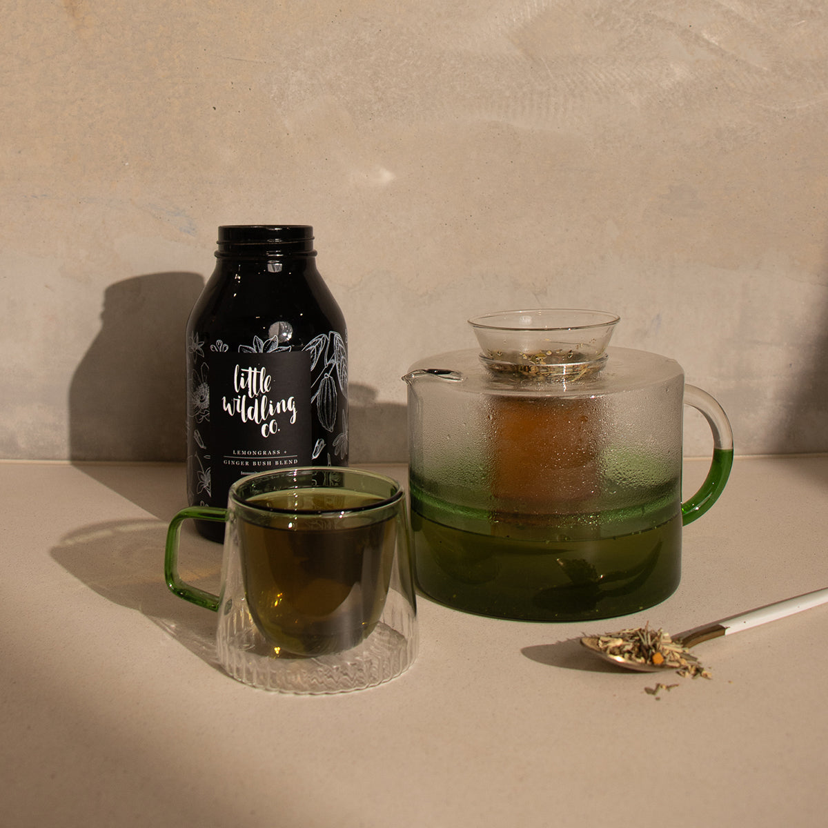 Organic immunity tea with Australian botanicals