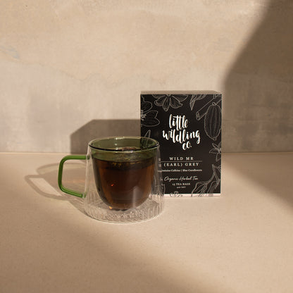Wild Mr Earl Grey tea jar - organic bergamot blend