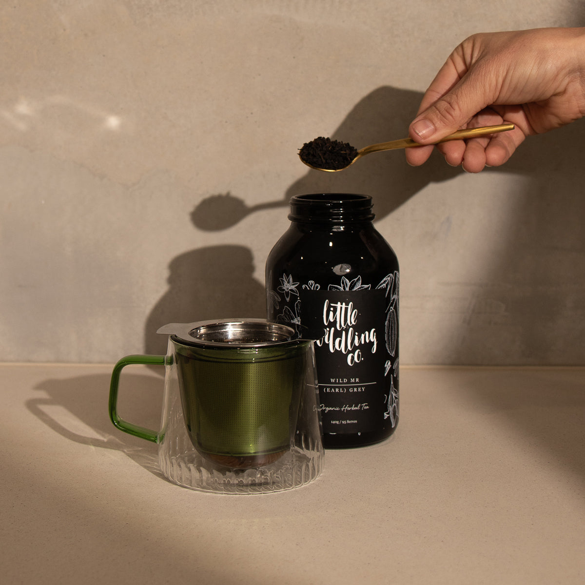 Wild Mr Earl Grey organic black tea with bergamot